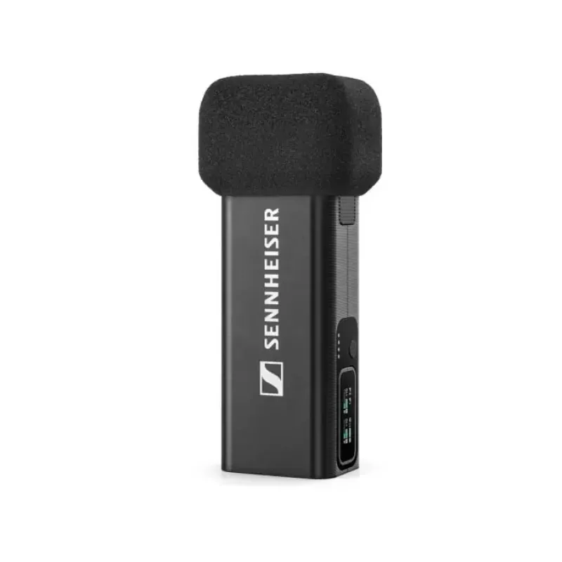 Belaidis kondensatorinis mikrofonų rinkinys Sennheiser PROFILE Wireless 2 kanalų – įvairiakryptis, 48 kHz, 245 m atstumas, 7 h baterija