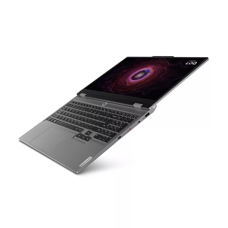 Nešiojamas kompiuteris Lenovo LOQ 15ARP9 AMD Ryzen™ 5 7235HS 39,6 cm (15,6 colio) Full HD 16 GB DDR5-SDRAM 512 GB SSD NVIDIA GeForce RTX 3050 Wi-Fi 6 (802.11ax) Windows 11 Home Pilka