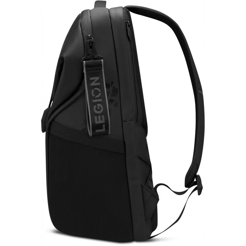 Lenovo Legion GB700 GX41M53147 žaidimų kuprinė 16″ (40,6 cm) nešiojamiesiems, PU padengtas 900D poliesteris, atspari orams, 31,5 x 20 x 47 cm, 1,27 kg, juodos spalvos