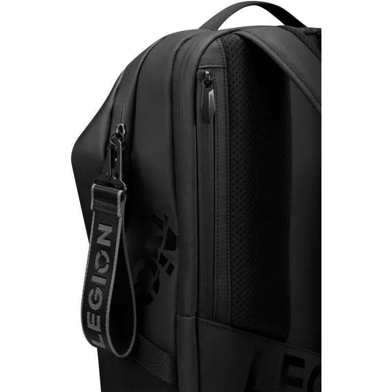 Lenovo Legion GB700 GX41M53147 žaidimų kuprinė 16″ (40,6 cm) nešiojamiesiems, PU padengtas 900D poliesteris, atspari orams, 31,5 x 20 x 47 cm, 1,27 kg, juodos spalvos