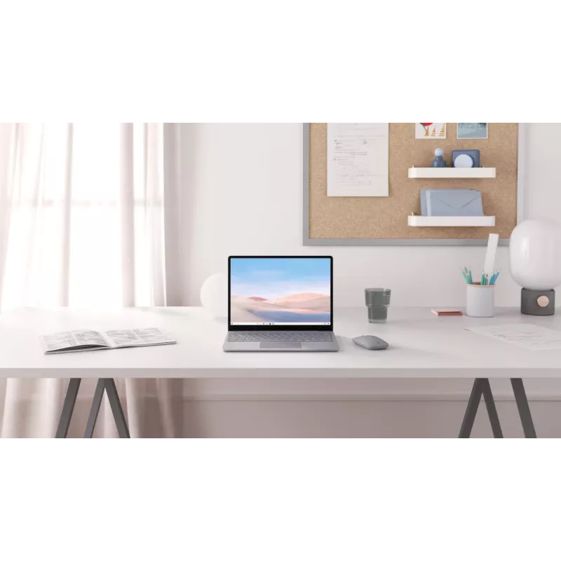 MICROSOFT Surface Laptop Go versijai - 12,4 col. - i5-1035G1 - 8 GB RAM - 256 GB SSD - Windows 10 Pro - Platinum - QWERTY tarptautinė - UHD Graphics