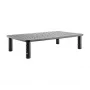 Stovimas monitoriaus stovas GEMBIRD MS-TABLE-01 – vienam ekranui, 20 kg, juodas, reguliuojamas aukštis 100–140 mm