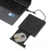 Išorinis optinis diskų įrenginys IBOX IED03 DVD±RW USB 3.1 Gen1 (USB-C) juodas, dėklas, 24x CD / 8x DVD