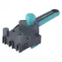 Įrankis kaiščiams Wolfcraft Dowelmaster 6/8/10 mm, plokštės storis 1,2–30 mm, plastikas/plienas, juodas