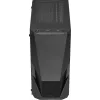 PC korpusas AEROCOOL Zauron Midi Tower juodas — Midi-Tower, šoninis langas, tinka ATX/microATX/Mini-ITX, maks. GPU 32,5 cm, CPU aušintuvo aukštis 166 mm, 2x 3,5 colio vietos, 4x 2,5 colio vietos