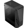 PC korpusas AEROCOOL Zauron Midi Tower juodas — Midi-Tower, šoninis langas, tinka ATX/microATX/Mini-ITX, maks. GPU 32,5 cm, CPU aušintuvo aukštis 166 mm, 2x 3,5 colio vietos, 4x 2,5 colio vietos