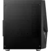PC korpusas AEROCOOL Zauron Midi Tower juodas — Midi-Tower, šoninis langas, tinka ATX/microATX/Mini-ITX, maks. GPU 32,5 cm, CPU aušintuvo aukštis 166 mm, 2x 3,5 colio vietos, 4x 2,5 colio vietos