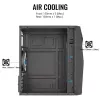 Aerocool PGS Raider Mini-G-BK-v3 korpusas kompiuteriui, juodas