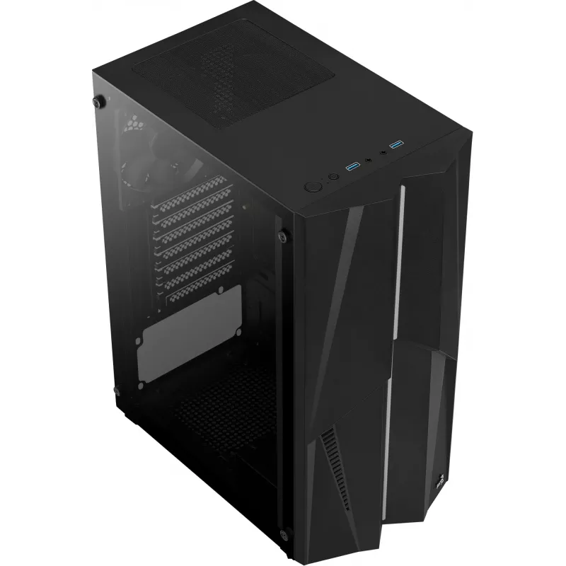 Aerocool Mecha Midi Tower juodas