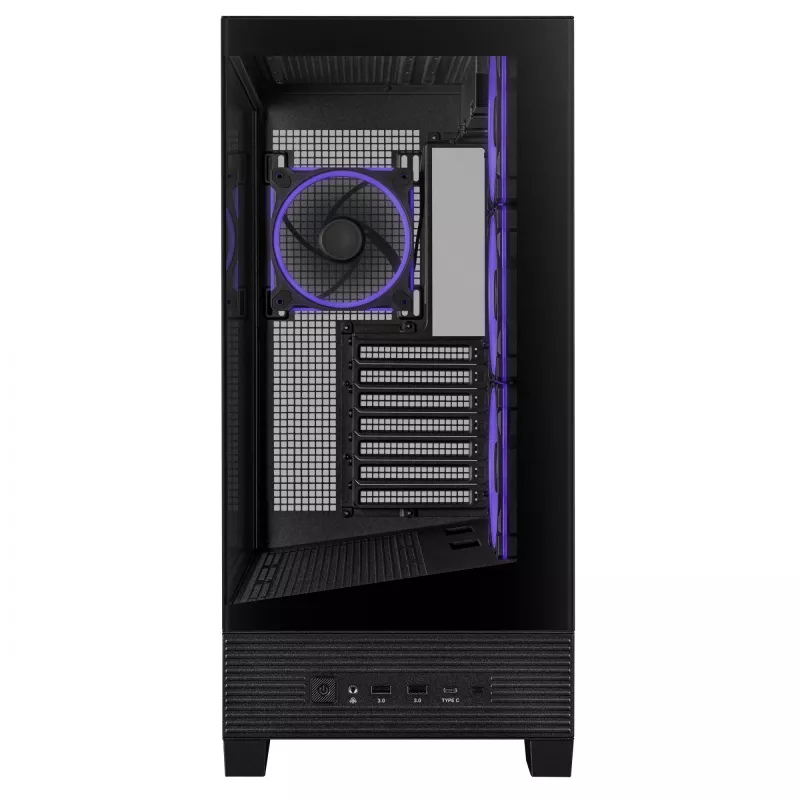 ASUS A31 Plus TG ARGB BLACK Midi bokštas