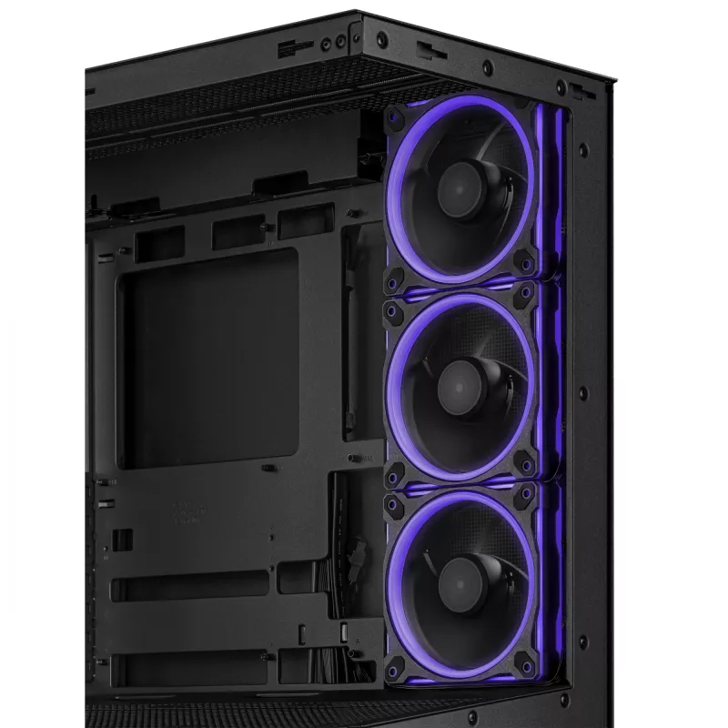 ASUS A31 Plus TG ARGB BLACK Midi bokštas