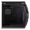 Korpusas ASUS ROG Hyperion GR701 BTF Edition bokštinis — juodas, grūdintas stiklas, E-ATX/ATX/microATX, 46 cm GPU, 420 mm radiatoriaus palaikymas