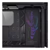 Korpusas ASUS ROG Hyperion GR701 BTF Edition bokštinis — juodas, grūdintas stiklas, E-ATX/ATX/microATX, 46 cm GPU, 420 mm radiatoriaus palaikymas