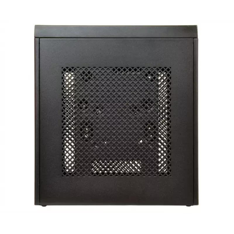 PC korpusas CHIEFTEC IX-01B-OP Small Form Factor SFF Mini-ITX, 1×3,5 colio vieta, plienas, juodas