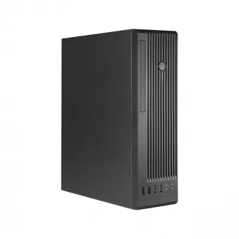 Kompiuterio korpusas CHIEFTEC BE-10B-300 Small Form Factor Juodas, microATX, 300W PSU, 22 cm GPU