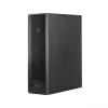 Chieftec UNI Series BE-10B-300 kompaktiškas kompiuterio korpusas, microATX/Mini-ITX, su 300 W TFX maitinimo bloku, 2x USB 3.2 Gen 1, 2x USB 2.0, juodas