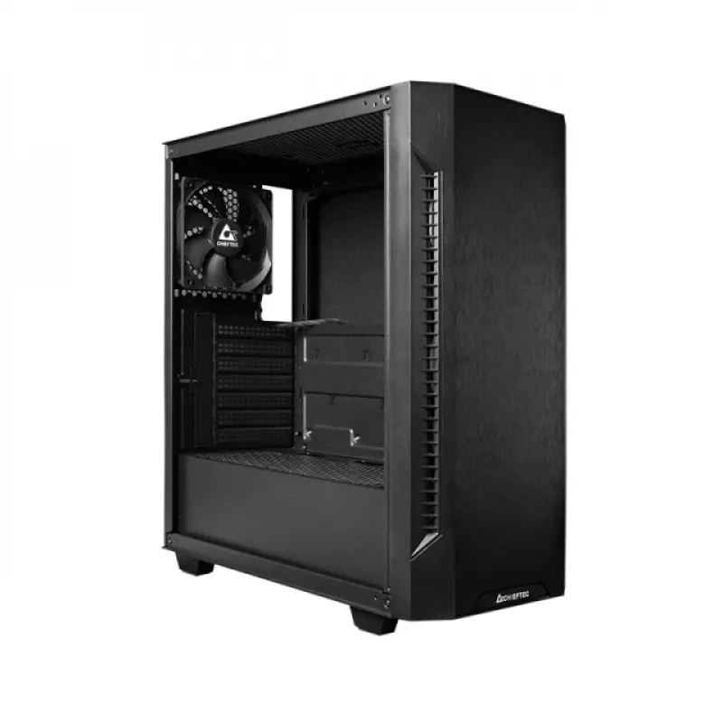 PC korpusas CHIEFTEC AS-01B-OP Full Tower ATX, tinka iki 320 mm GPU, aušintuvo aukštis 170 mm, 2×3,5 colio + 2×2,5 colio vietos, USB 3.2 Gen1