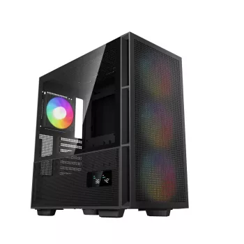 Korpusas DEEPCOOL CH560 Digital Midi Tower – Juodas