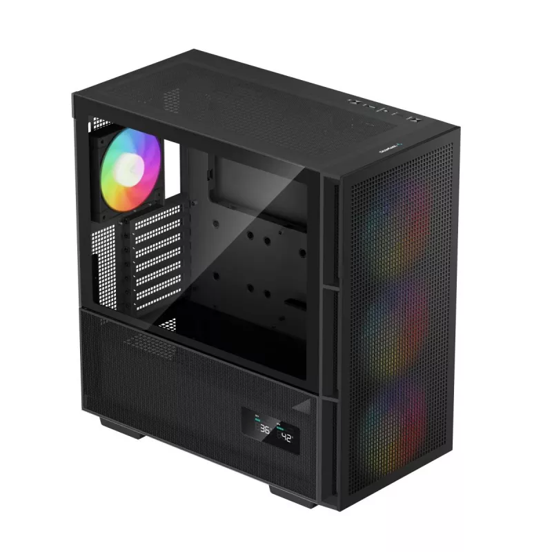 Korpusas DEEPCOOL CH560 Digital Midi Tower – Juodas