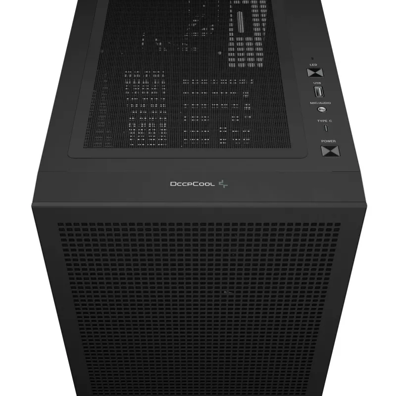 Korpusas DEEPCOOL CH560 Digital Midi Tower – Juodas