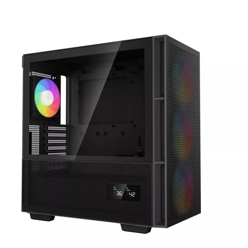 Korpusas DEEPCOOL CH560 Digital Midi Tower – Juodas