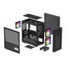 DEEPCOOL CH360 Digital Micro Tower korpusas - Juodas