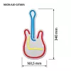 LED neoninis ženklas ActiveJet AJE-NEON GUITAR įvairiaspalvis USB 5V, 240×176×20 mm, montuojamas ant paviršiaus
