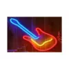 LED neoninis ženklas ActiveJet AJE-NEON GUITAR įvairiaspalvis USB 5V, 240×176×20 mm, montuojamas ant paviršiaus