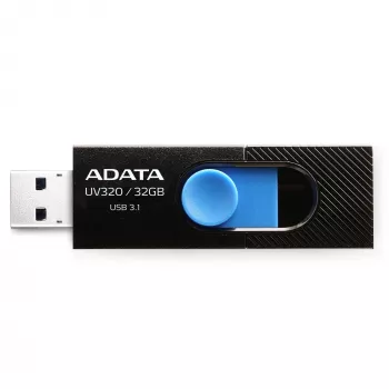 ADATA UV320 USB atmintukas 32 GB USB Type-A 3.2 Gen 1 juoda, mėlyna