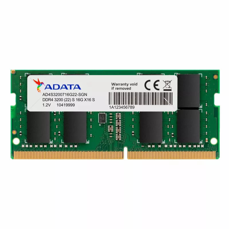 SO-DIMM 8 GB DDR4-3200 , Arbeitsspeicher grün, AD4S32008G22-SGN, Premier, INTEL XMP