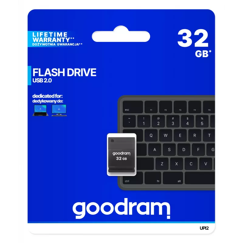 Goodram UPI2 USB atmintukas 32 GB USB-A 2.0 juodas