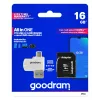 Goodram M1A4 All in One 16 GB MicroSDHC UHS-I Class 10 atminties kortelė su skaitytuvu