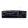 GEMBIRD KB-U-103 Standartinė klaviatūra – laidinė USB – juoda – QWERTY US/Tarptautinė