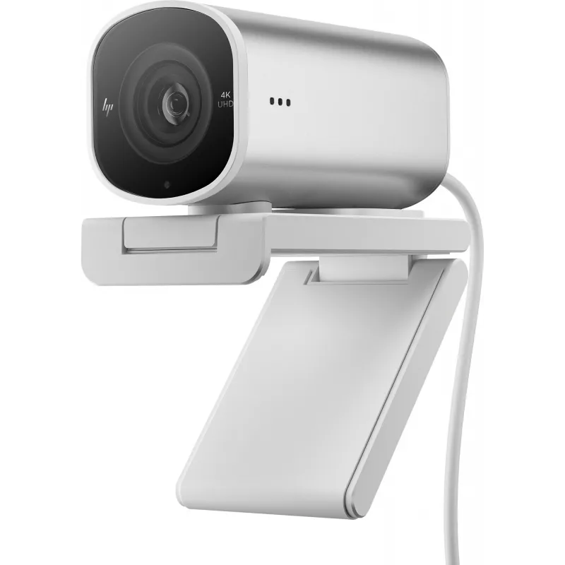 HP 960 4K srautinė internetinė kamera, 8 MP, 3840 x 2160 pikselių, 4K Ultra HD, 30 kadrų/s, 5x, skirta namams