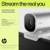 HP 960 4K srautinė internetinė kamera, 8 MP, 3840 x 2160 pikselių, 4K Ultra HD, 30 kadrų/s, 5x, skirta namams