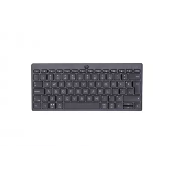 HP 350 kompaktiška belaidė Bluetooth klaviatūra keliems įrenginiams, QWERTY, juoda