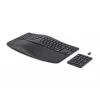 HP 960 ergonominė belaidė klaviatūra, pilno dydžio (100 %), belaidė, RF belaidė + Bluetooth, membraninė, QWERTY, juoda