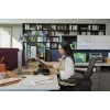 HP 965 ergonominė belaidė klaviatūra, pilno dydžio (100 %), belaidė, RF belaidė + Bluetooth, membraninė, QWERTY, juoda