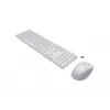 HP 650 belaidė klaviatūra ir pelė, RF belaidis, membraninis, QWERTY, balta, su pele
