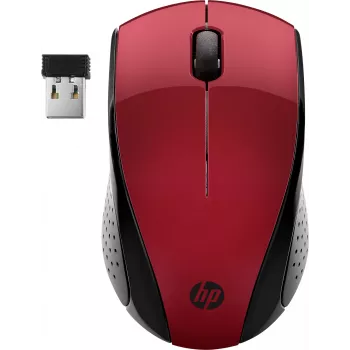 HP Wireless Mouse 220 (Saulėlydžio raudona)