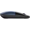 Belaidė pelė HP Wireless Mouse Z3700, ambidekstrinė, mėlynas LED, RF belaidis, 1200 DPI, juoda, mėlyna