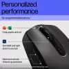 HP 690 belaidė įkraunama pelė, ambidekstrinė, Bluetooth, 4000 DPI, juoda