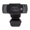 Manhattan USB internetinė kamera, 2 MP, 1080p Full HD, USB-A, įmontuotas mikrofonas, reguliuojamas laikiklis, 30 kadrų per sekundę, juoda, trejų metų garantija