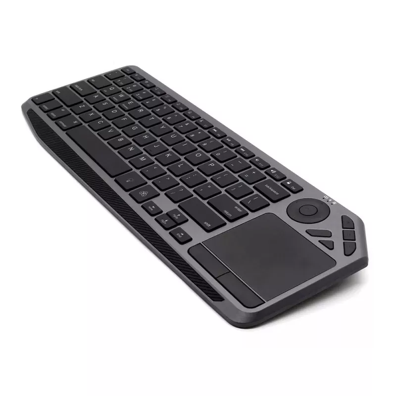 Techly ICTB9801TB belaidė klaviatūra RF Wireless + Bluetooth QWERTY US anglų juoda