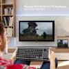 Techly ICTB9801TB belaidė klaviatūra RF Wireless + Bluetooth QWERTY US anglų juoda