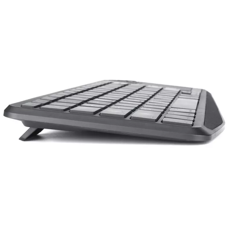 Techly ICTB9801TB belaidė klaviatūra RF Wireless + Bluetooth QWERTY US anglų juoda