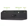 Techly ICTB9801TB belaidė klaviatūra RF Wireless + Bluetooth QWERTY US anglų juoda