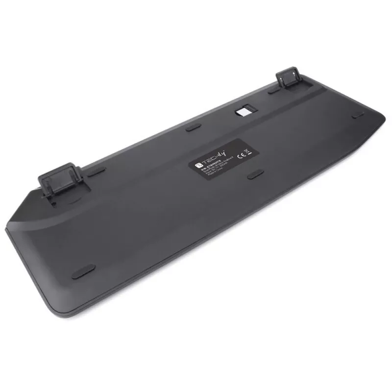 Techly ICTB9801TB belaidė klaviatūra RF Wireless + Bluetooth QWERTY US anglų juoda