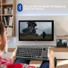 Techly ICTB9801TB belaidė klaviatūra RF Wireless + Bluetooth QWERTY US anglų juoda