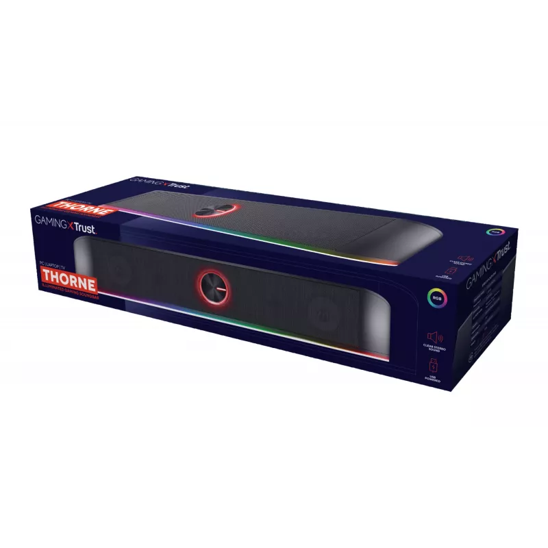Garsiakalbio juosta Trust GXT 619 Thorne, 2.0 kanalų, 6 W